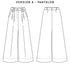 P & M Patterns - Orlando Trousers / Culottes - 15% Off